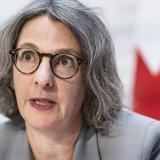 Anne Levy, directrice de l'OFSP a estimé que la gestion des personnes âgées n'avait pas été bonne durant l'épidémie de Covid-19. KEYSTONE/ALESSANDRO DELLA VALLE